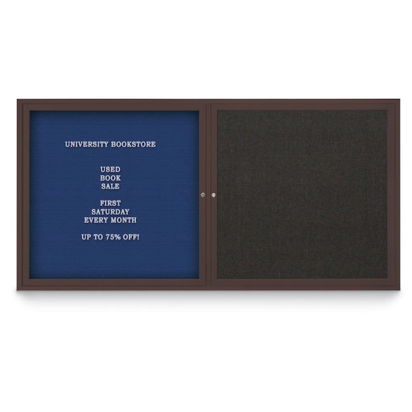 Corkboard, Buff/Bronze, 72"x48"